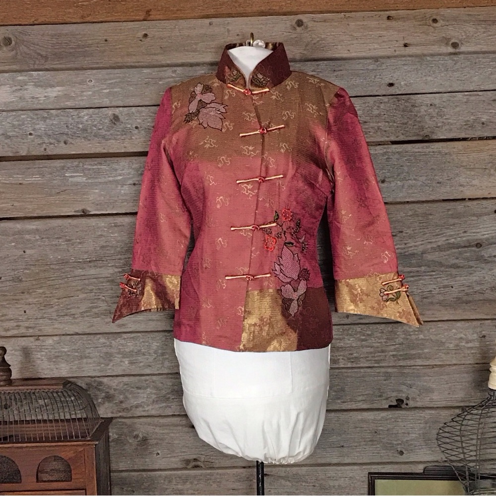 Embroidered Chinese Style Floral Women's Jacket
